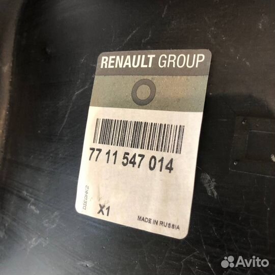 Подкрылок задний правый Renault Duster 2010-2022