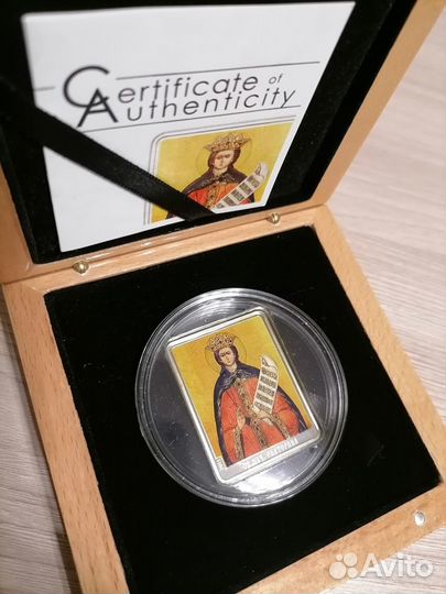 Монеты Острова Кука Святые Серебро