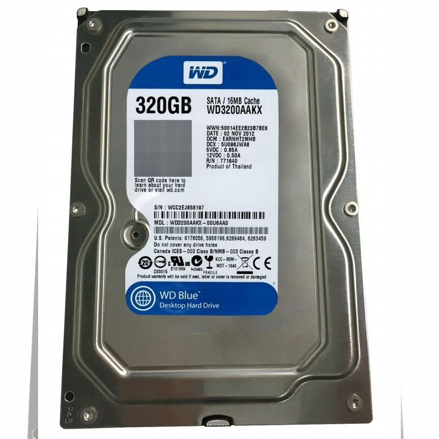 [WD3200AAKS] Жесткий Диск Western Digital 320gb Sata Wd3200aaks