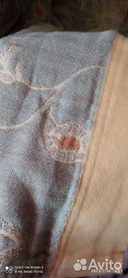 Покрывало 200*230 новое муслин 2 х стороннее