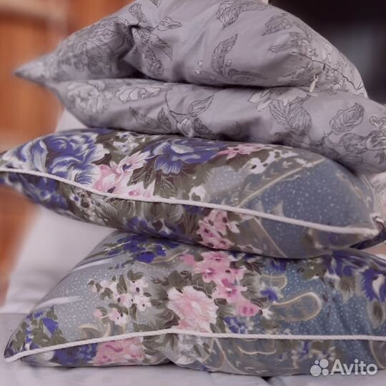 Подушки пух перо