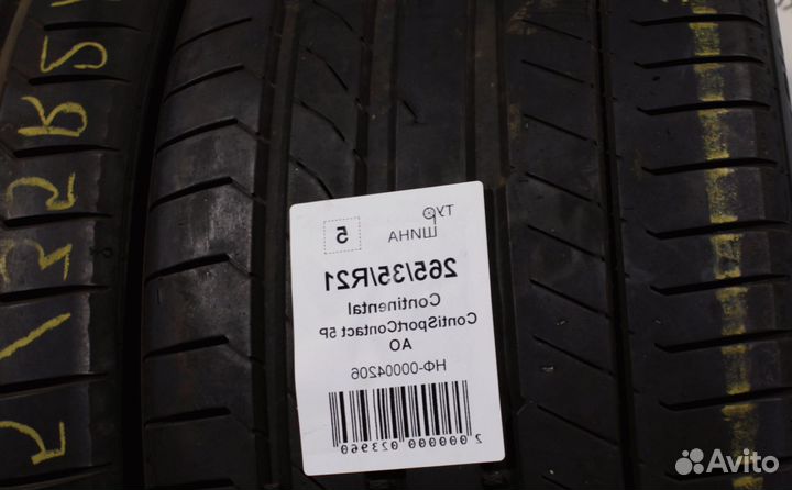 Continental ContiSportContact 5P SUV 265/35 R21 94Y