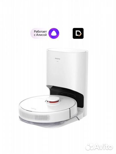 Робот-пылесос с базой очистки dreame D9 plus