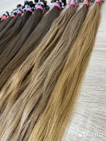 Славянские волосы на mini капсулах, 100шт