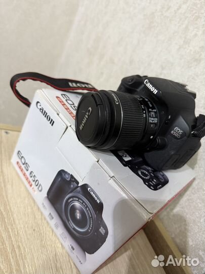 Фотоаппарат canon 650d
