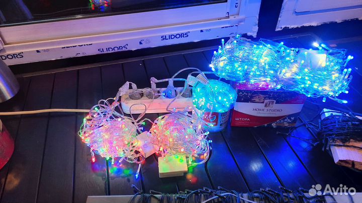 Новогодняя гирлянда бу