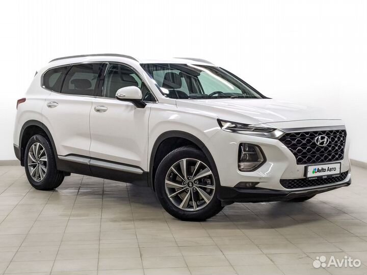 Hyundai Santa Fe 2.4 AT, 2018, 99 521 км