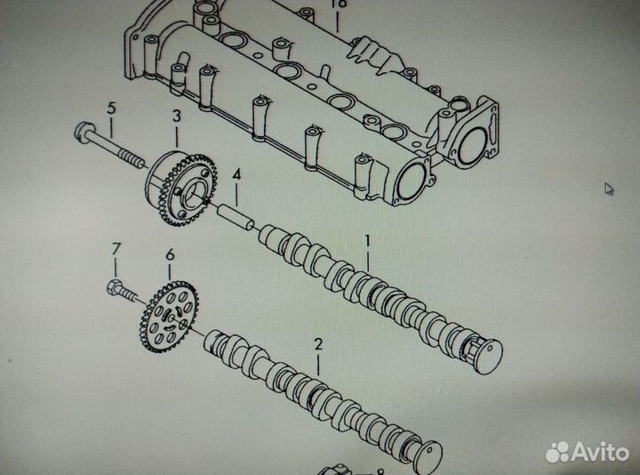 Регулятор фаз Audi Volkswagen 1.2 1.4 TSI 1.6 FSI