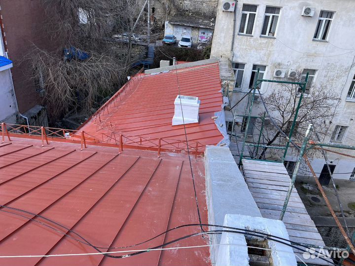 Кровля фальцевая