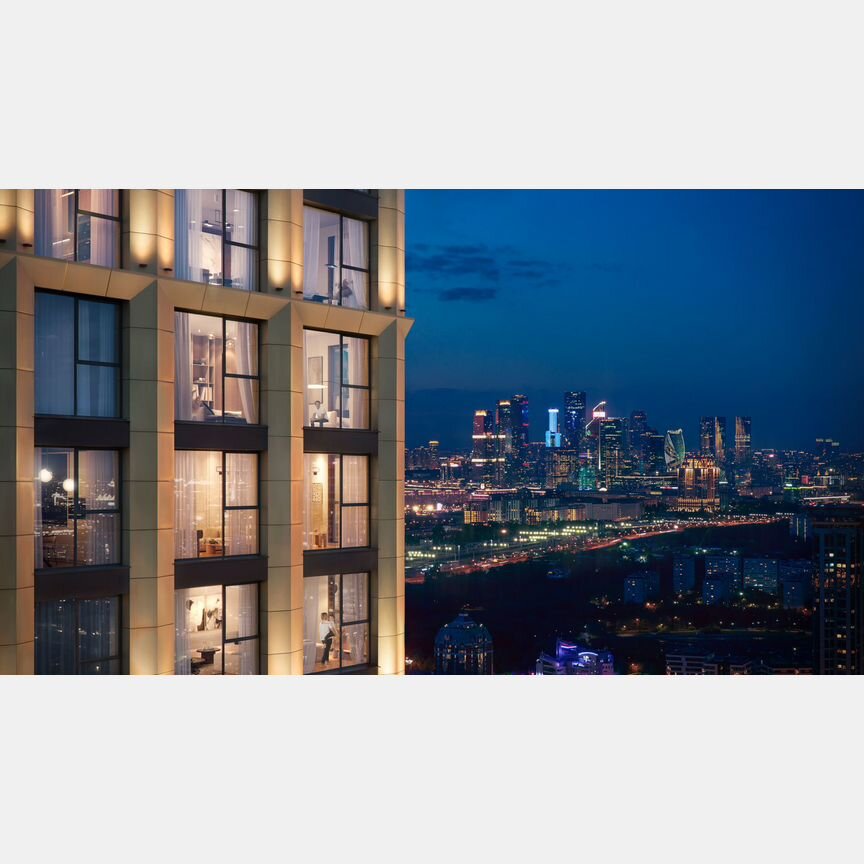 2-к. квартира, 78,6 м², 33/54 эт.