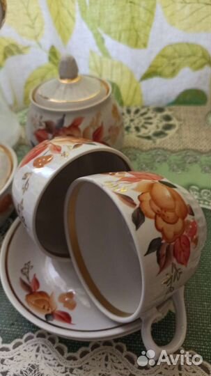 Сервиз столовый, 6 персон, в отличном состоянии