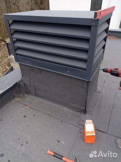 Вентиляционные колпаки жестяные, изготовление