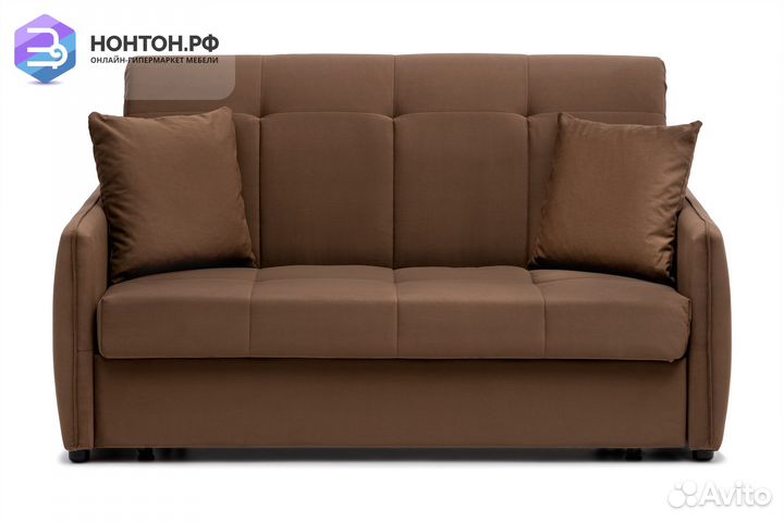 Диван аккордеон Хилтон светло-коричневый