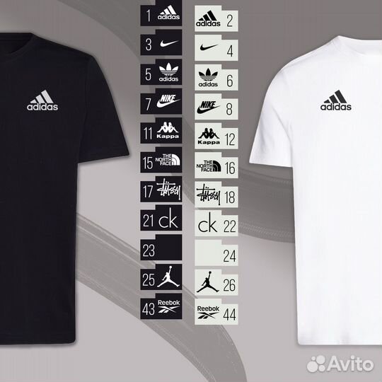 Брендовые футболки/опт розница