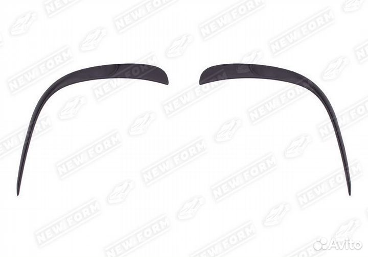 Элероны переднего бампера Mercedes GLE 167