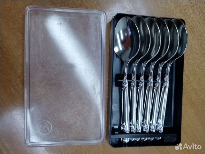 Наборы ложек и вилок СССР в коробке
