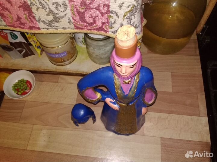 Бутылка в виде женщины