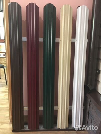 Штакетник металл трапеция ширина 118мм 0.4 мм