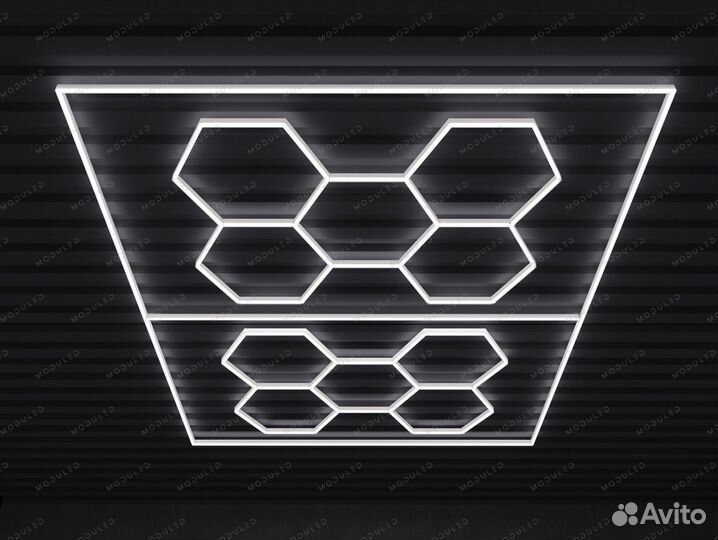 Освещение модульное 740 Вт. 