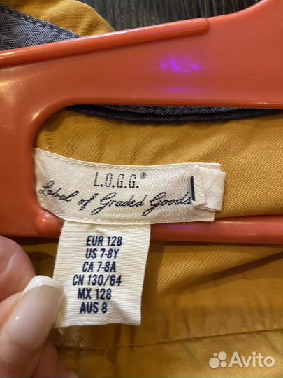 Рубашка для мальчика H&M 128