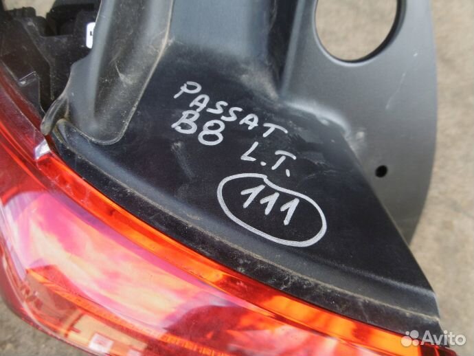Фонарь задний левый VW passat B8 универсал matrix