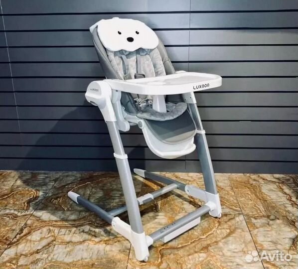 Стульчик для кормления, электрокачели Luxmom