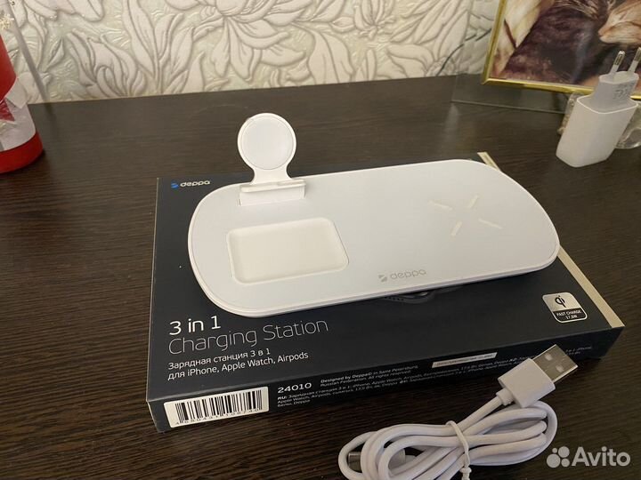 Беспроводная зарядка deppa