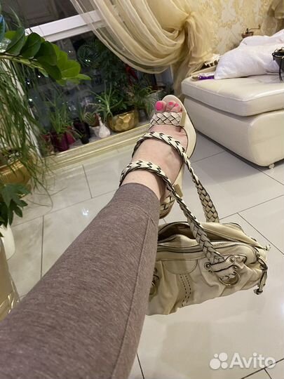 Сумка + В подарок босоножки 40