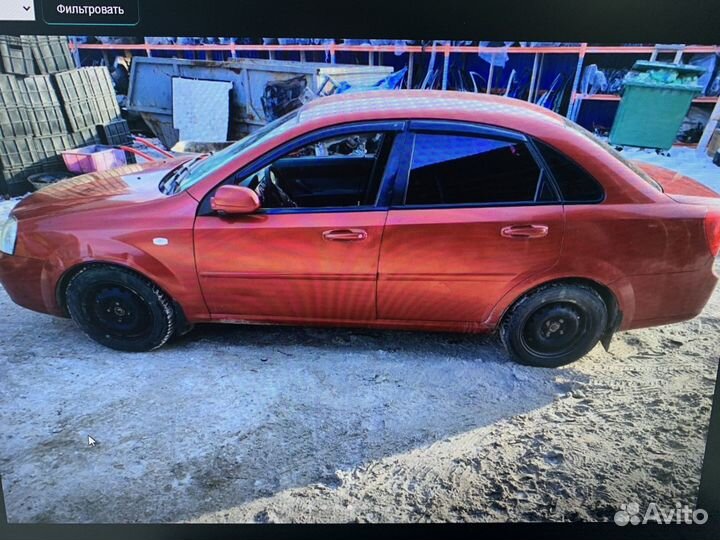 Chevrolet lacetti седан разбор