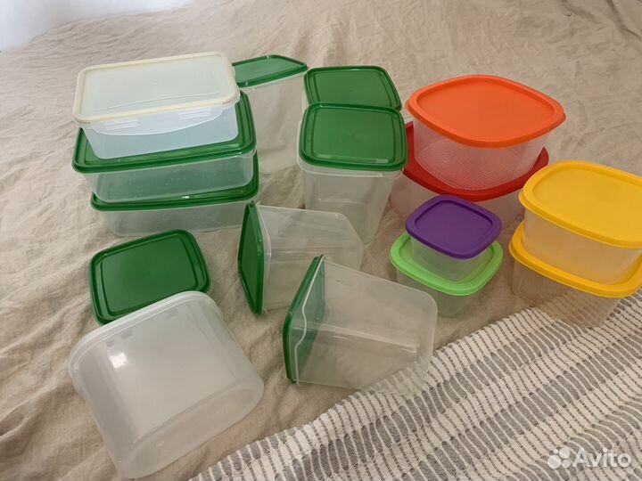 Контейнеры Икеа пластиковые