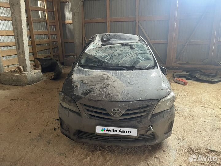 Toyota Corolla 1.6 МТ, 2010, битый, 126 000 км