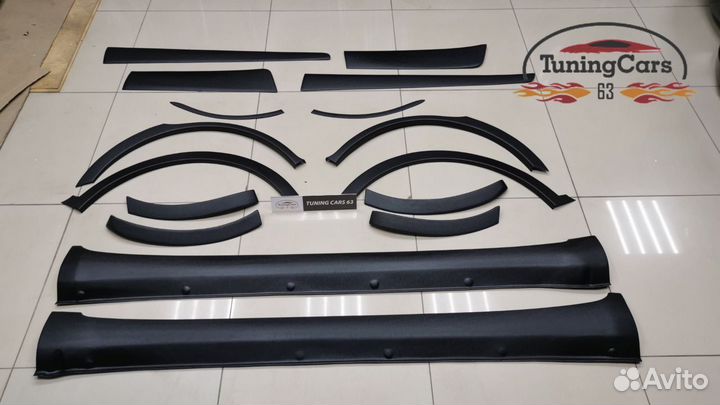 Пластиковый обвес на Лифан Х60 Кросс 2011-2015г.в