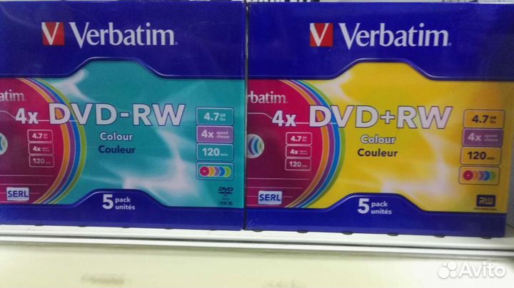 Диски DVD-RW и CD-RW