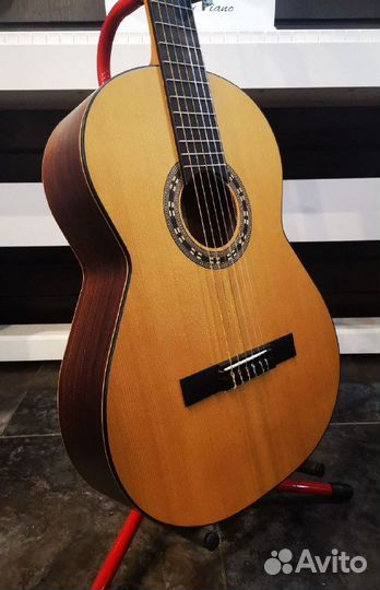 Испанская классическая гитара + Тюнер (массив)