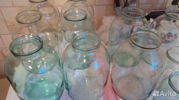 Банки 0.5-л, 3-л, 0.7-л, 1-л