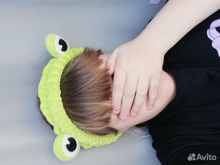 Повязку лягушка