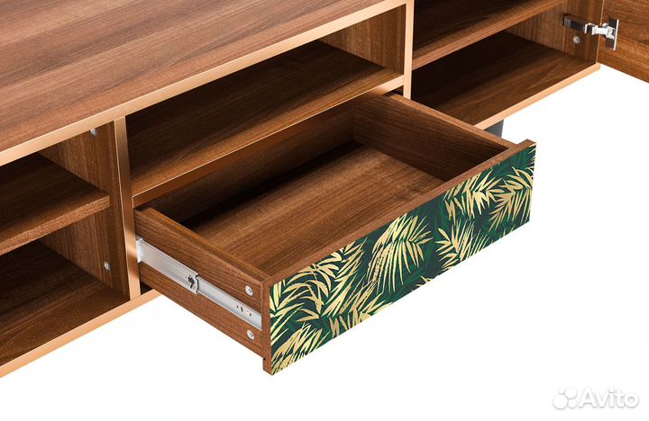 Тв-тумба T6 - Орех - Sunny Palm Tree