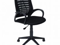 Кресло офисное Ирис стандарт спинка черная, сидушк