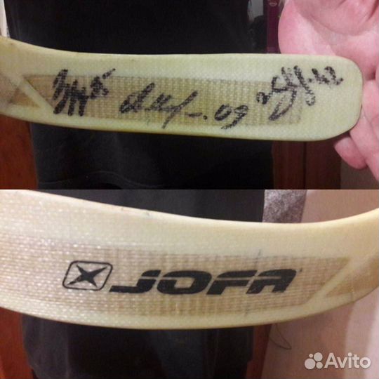 Клюшка с автографами