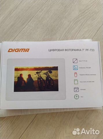 Цифровая фоторамка digma pf-733 купить в Москве | Электроника | Авито