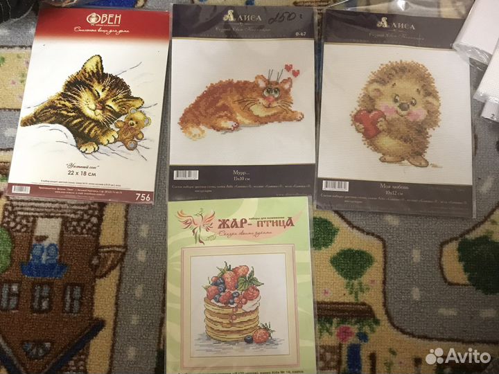 Детские наборы для вышивания