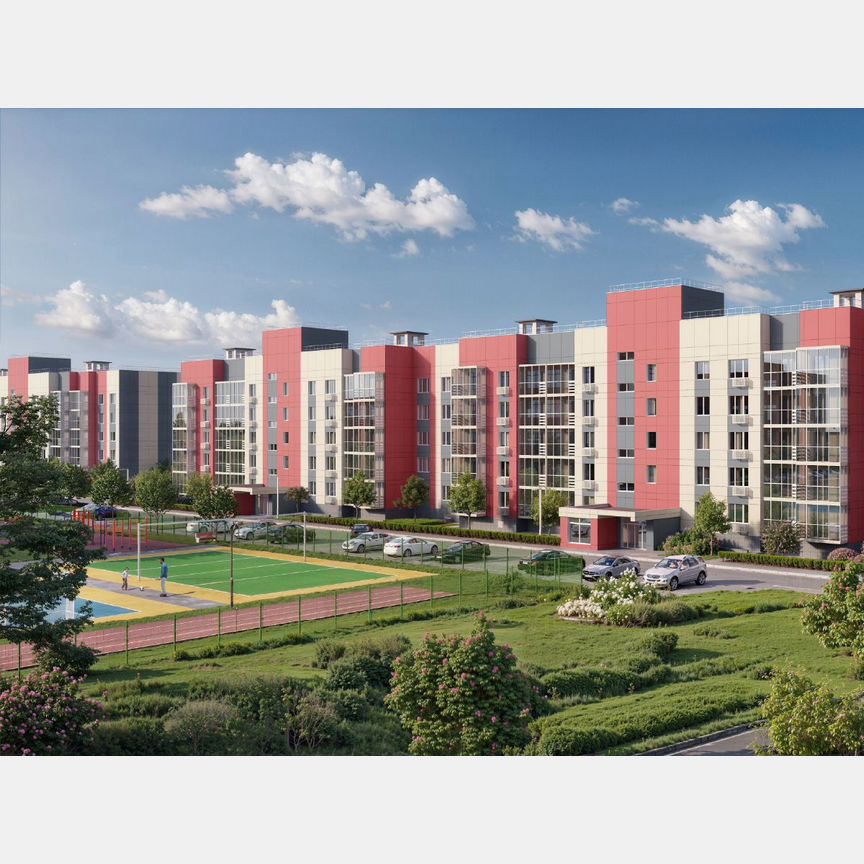 3-к. квартира, 65,4 м², 5/5 эт.
