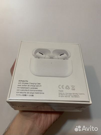 Наушники apple airpods pro с шумоподавлением