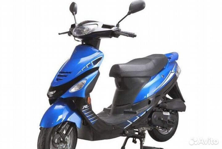 Скутер racer RC50QT-3 meteor(синий)