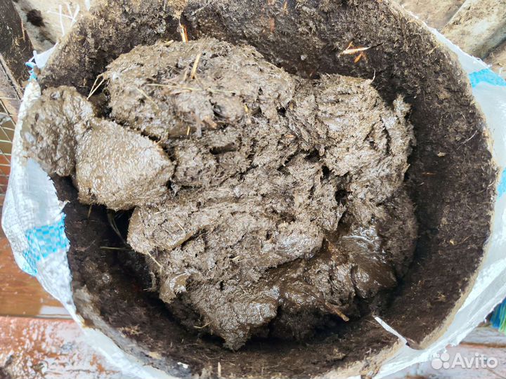 Навоз коровий в мешках