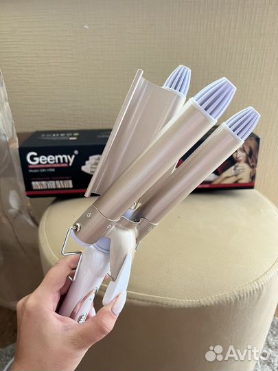 Шипцы для волос (плойка тройная)