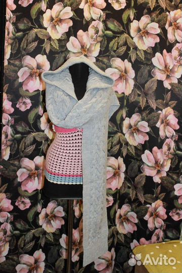 Шарф-капюшон