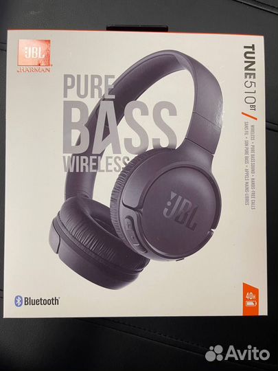 Беспроводные наушники jbl tune 510bt