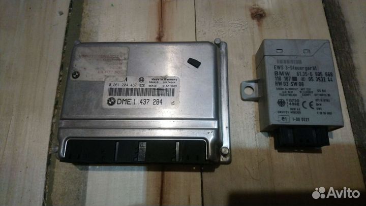 Блок управления двигателя бмв 4.4 -е38, е39, е53