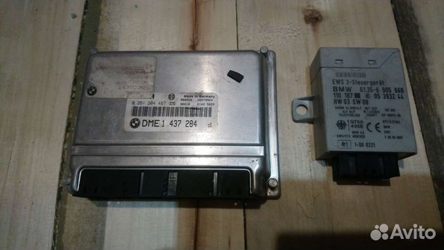 Блок управления двигателя бмв 4.4 -е38, е39, е53